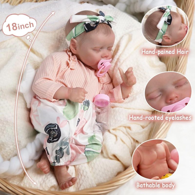 Muñeca Reborn Dayoff Kids Levi Realista 45cm