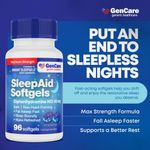 Suplemento Sueño GenCare Difenhidramina 50mg 96 Cápsulas