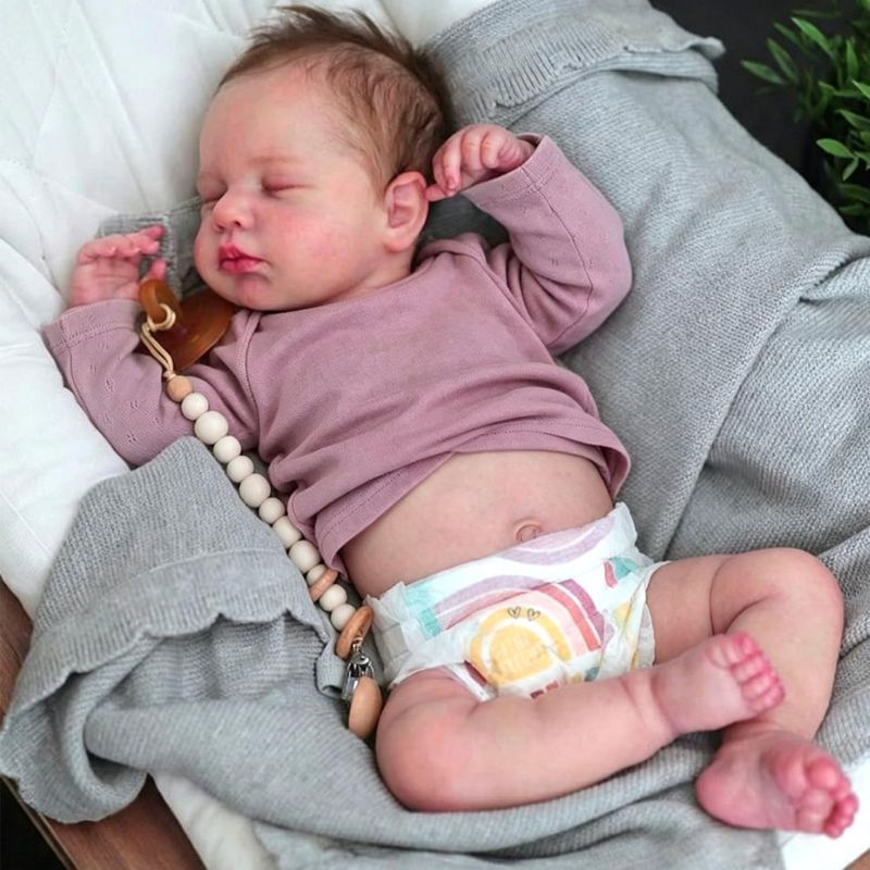 Anano Muñeca Reborn Cuerpo Completo Niño 20 Pulgadas Realista Vinilo Silicona Lavable