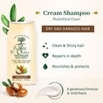 Champú en Crema Nutrición Le Petit Olivier Aceites de Oliva Karité y Argán para Cabello Seco y Dañado 250 ml
