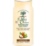 Champú en Crema Nutrición Le Petit Olivier Aceites de Oliva Karité y Argán para Cabello Seco y Dañado 250 ml