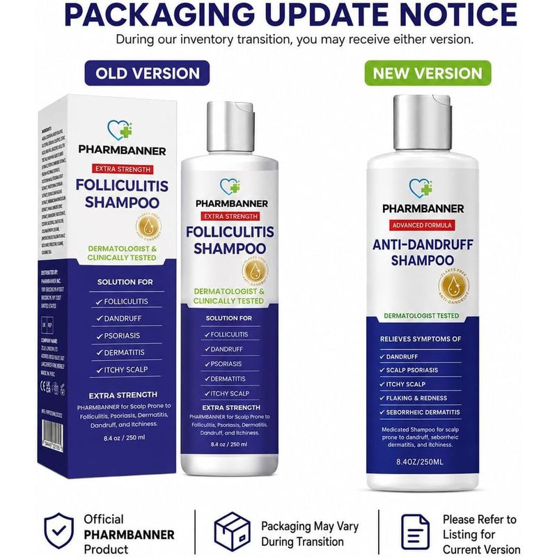 Shampoo Antifúngico Pharmbanner Foliculitis 250ml