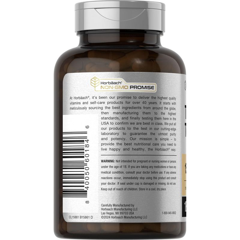 Tribulus Terrestris Horbaach 15000mg 180 Capsulas