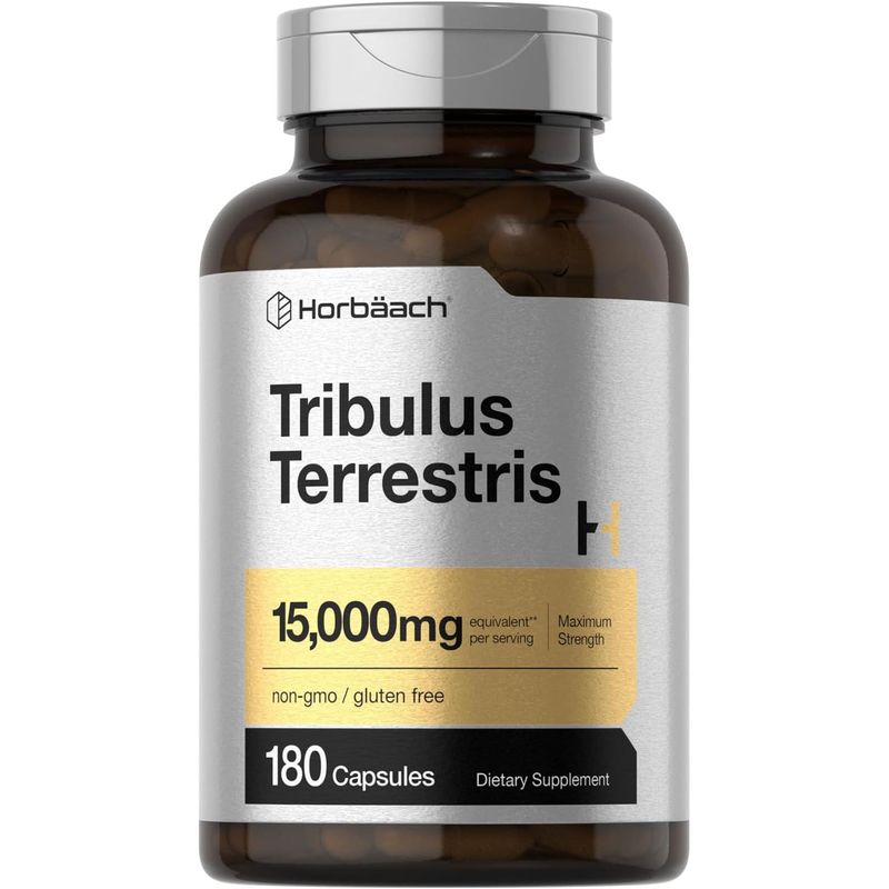 Tribulus Terrestris Horbaach 15000mg 180 Capsulas