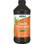 Clorofila Líquida Suplemento Dietario NOW Foods Sabor Menta 473 ml
