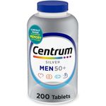 Multivitamínico Centrum Silver Men 50 Plus 200 Tabletas