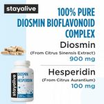 Suplemento Diosmina Hesperidina Stay Alive Complejo 1000 mg 120 Capsulas Vegetales