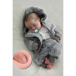 BABESIDE Muñeca Bebé Reborn 17 Pulgadas Cuerpo Completo Vinilo Niño Realista