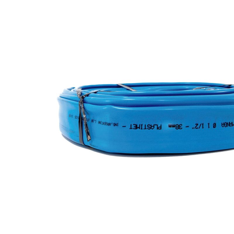 Plastimet: Manguera Plana Manga 1.1/2" x 25 Mts