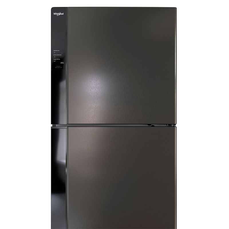 Heladera Whirlpool Negra Xpert AI No Frost Inverter 535 / 510 Lts