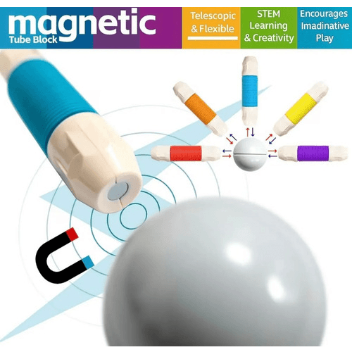 Palitos Magneticos Flexibles Bloques Para Armar