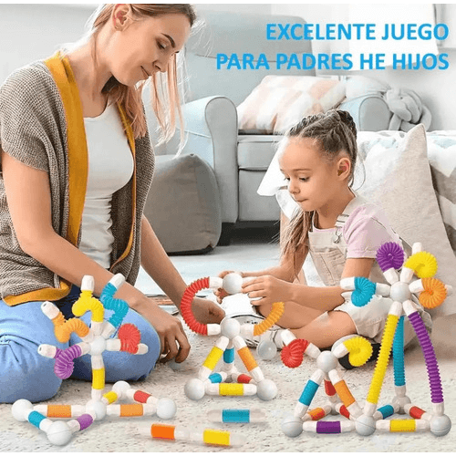 Palitos Magneticos Flexibles Bloques Para Armar