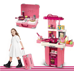 Valija Maleta Set De Cocina Para Niña Infantil Portátil