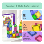 Bloques Magnéticos Mini 52 Piezas Construcción Niños