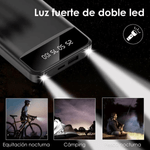 Batería Portátil 20000 Mah Con Linterna Carga Rapida