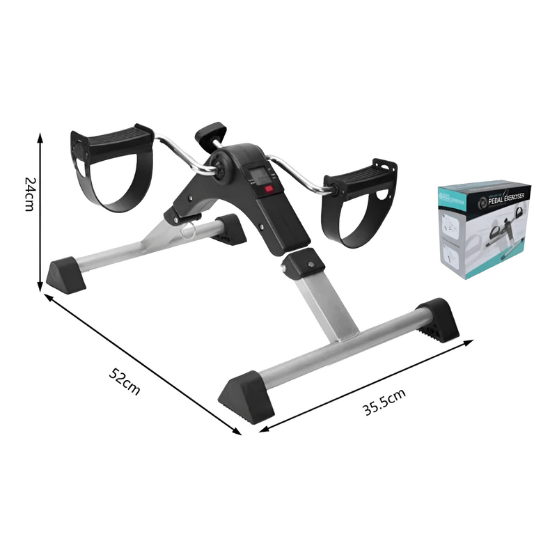 Pedalera Home Fitness Con Pantalla Lcd