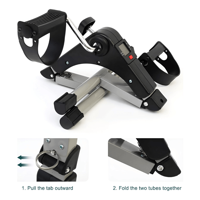 Pedalera Home Fitness Con Pantalla Lcd
