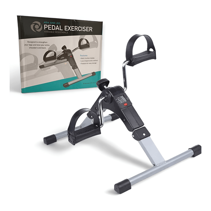 Pedalera Home Fitness Con Pantalla Lcd