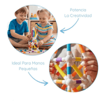 Juego Palitos Magneticos Flexibles 36 Piezas