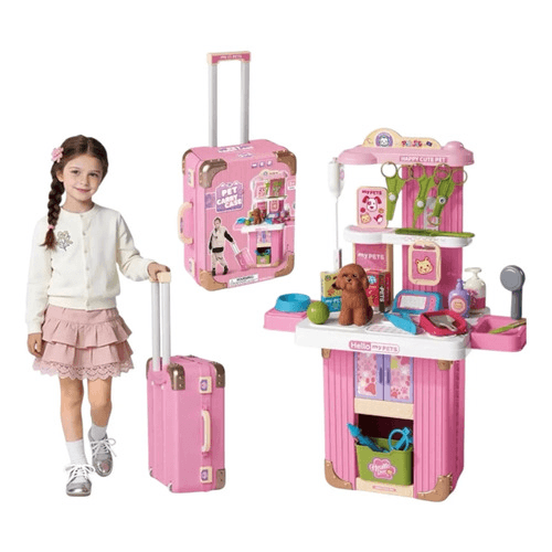 Valija Maleta Set De Veterinario Juguete Infantil