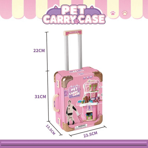 Valija Maleta Set De Veterinario Juguete Infantil