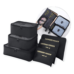 Set Organizador De Ropa X6 Para Valijas