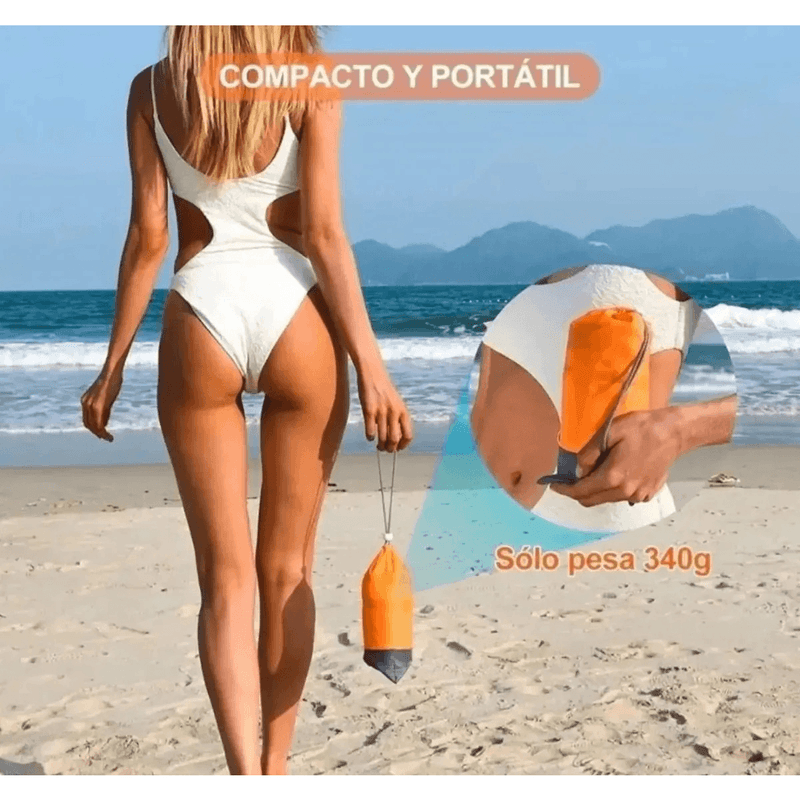 Lona Manta Playera Estaca Grande Resistente Picnic Mar Agua