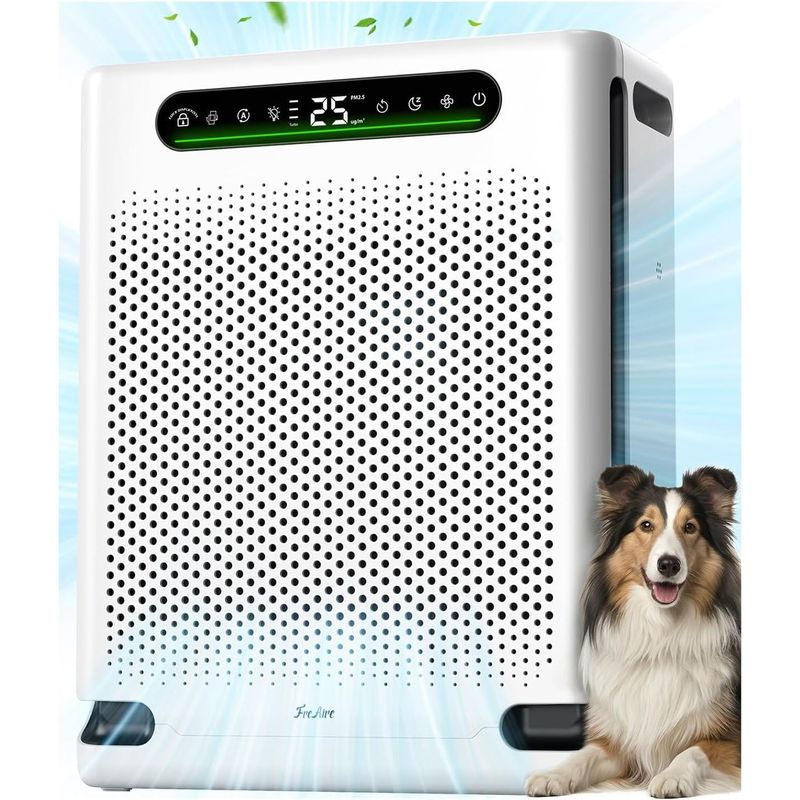 Purificador de Aire FreAire HAP605 con Filtro HEPA y Lavable para 2600 Pies Cuadrados