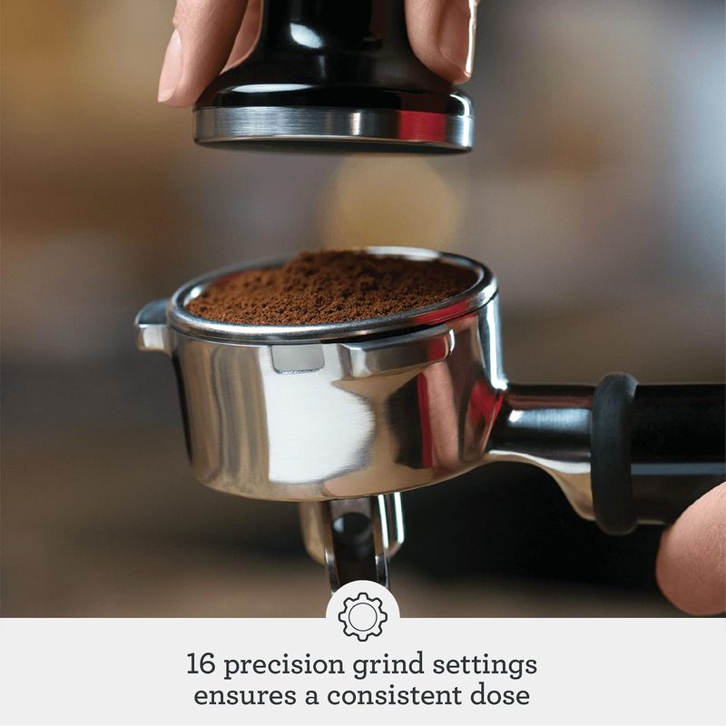 Cafetera Espresso Breville Barista Express BES870XL Con Molinillo Integrado 1600W