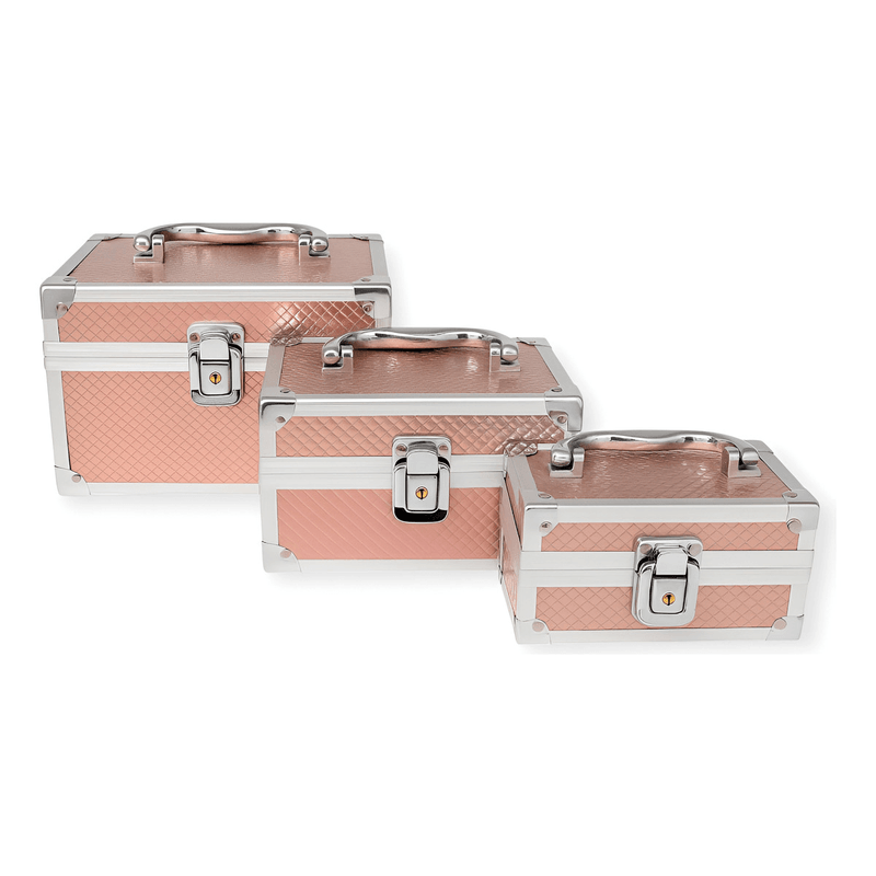 Estuche Organizador De Maquillaje Set Por 3 Maletines configurable