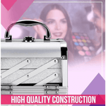 Maletin Porta Cosmeticos Con Espejo Profesional