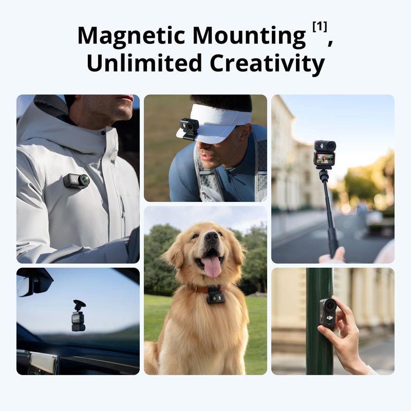 Cámara de Acción DJI Osmo Nano 128GB 4K 1.96 Pulgadas