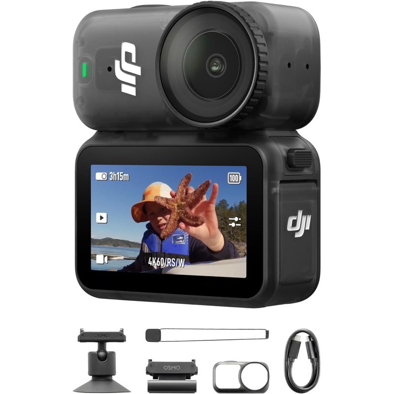 Cámara de Acción DJI Osmo Nano 128GB 4K 1.96 Pulgadas