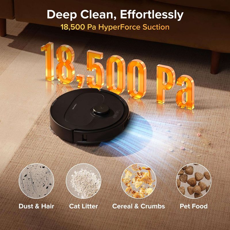 Robot Aspiradora y Trapeador roborock Roborock Qrevo S Pro 18500 Pa Base Multifuncional