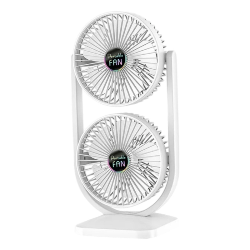 Mini Ventilador De Escritorio 3 Velocidades 2 En 1 configurable