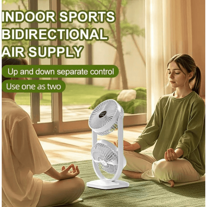 Mini Ventilador De Escritorio 3 Velocidades 2 En 1 configurable