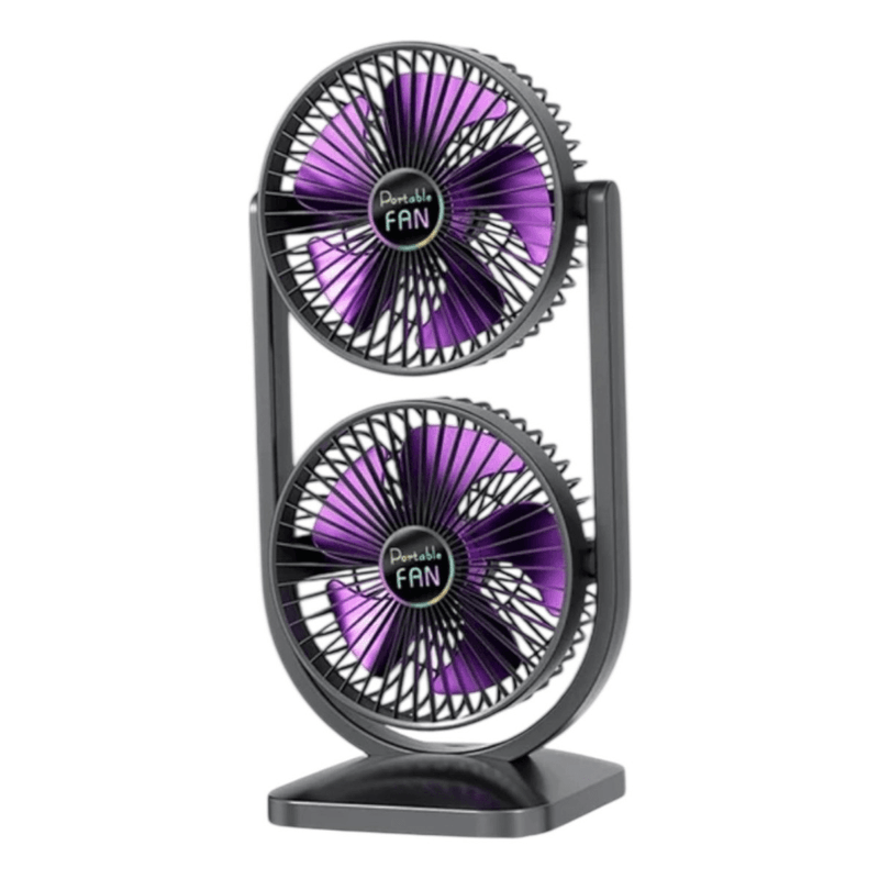 Mini Ventilador De Escritorio 3 Velocidades 2 En 1 configurable