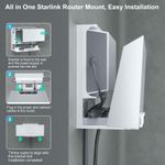 FONKEN Soporte Router Starlink Gen 3 Fuente Alimentacion Montaje Pared Escritorio LM3C
