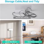 FONKEN Soporte Router Starlink Gen 3 Fuente Alimentacion Montaje Pared Escritorio LM3C