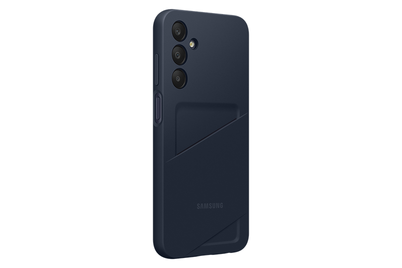 Funda con tarjetero para Samsung Galaxy A25 5G Negro Azulado