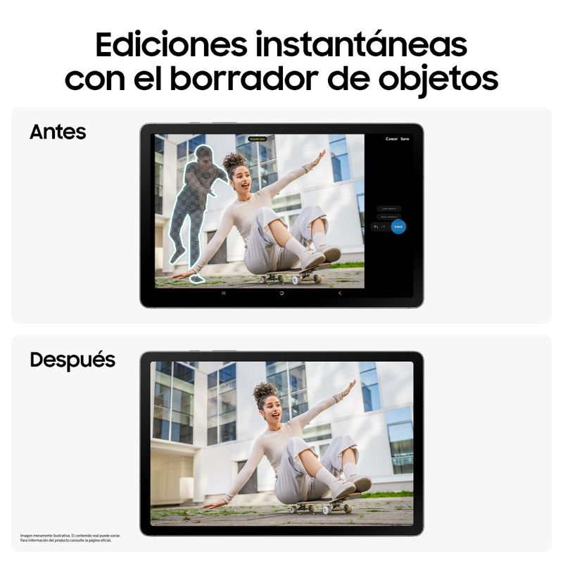 Tablet Samsung Galaxy Tab S10 Lite 5G 128/6GB Gray