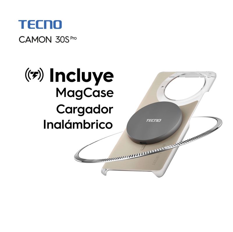 Celular Tecno Camon30S Pro 256/8GB Gold