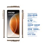 Celular Tecno Camon30S Pro 256/8GB Gold