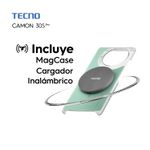 Celular Tecno Camon30S Pro 256/8GB Shim Silver Green