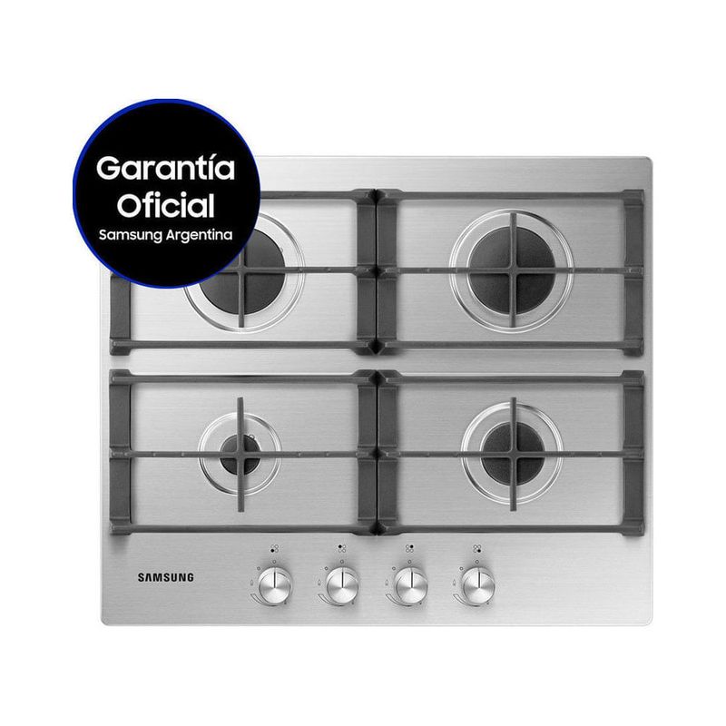 Anafe Samsung a Gas Acero 4 H 60cm NA64H3010AS