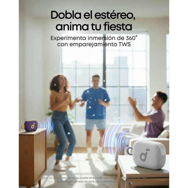Parlante Soundcore by Anker Select 4 Go White Bluetooth Portátil