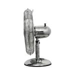 Ventilador de mesa Liliana 12'' Vintage Cromo Classic Air VSOR12