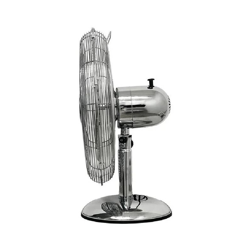 Ventilador de mesa Liliana 12'' Vintage Cromo Classic Air VSOR12