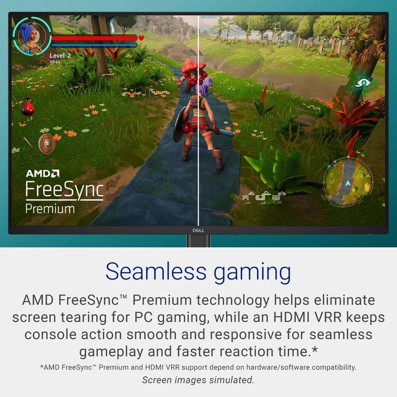 Monitor Dell SE2726HG 27 Pulgadas FHD 1080p IPS 240Hz AMD FreeSync Premium