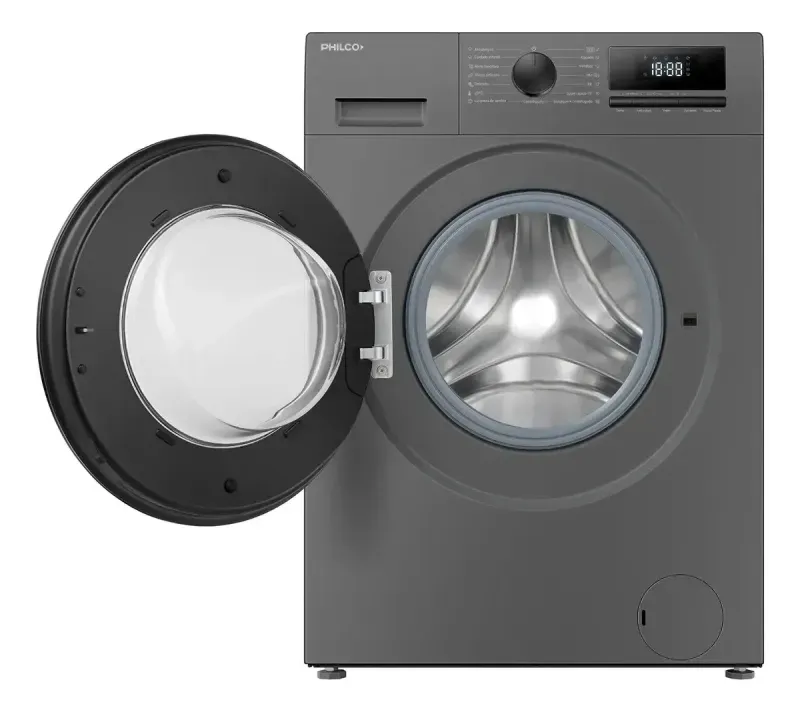 Lavasecarropas Philco PHLS1054DGN 10,5/6 kg Inverter Gris Oscuro